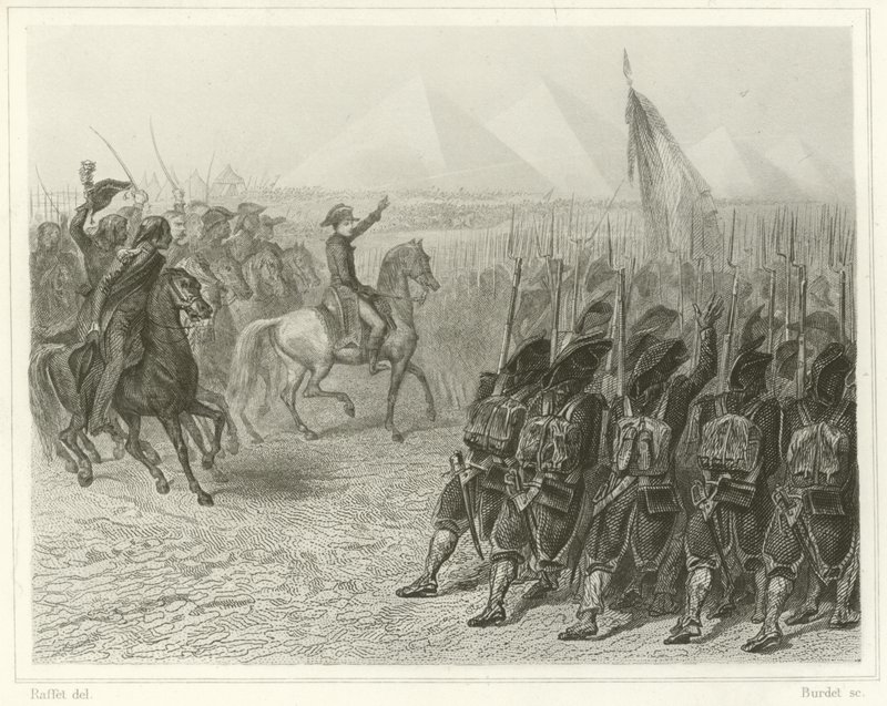 Batalha das Pirâmides de Denis Auguste Marie Raffet