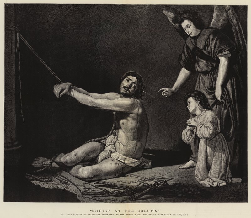 Cristo na coluna de Diego Velázquez
