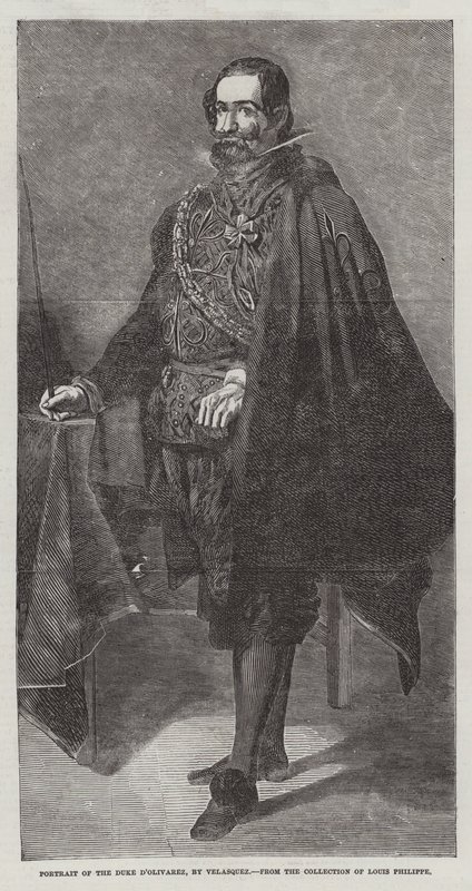 Retrato do duque d&39;olivarez de Diego Velázquez
