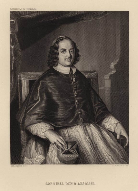 Cardeal Dezio Azzolini de Diego Velázquez