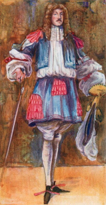 Um Homem do Tempo de Carlos II 1660-1685 de Dion Clayton Calthrop