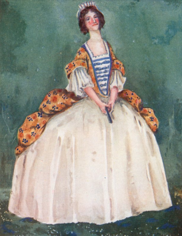 Uma Mulher do Tempo da Rainha Ana 1702-1714 de Dion Clayton Calthrop