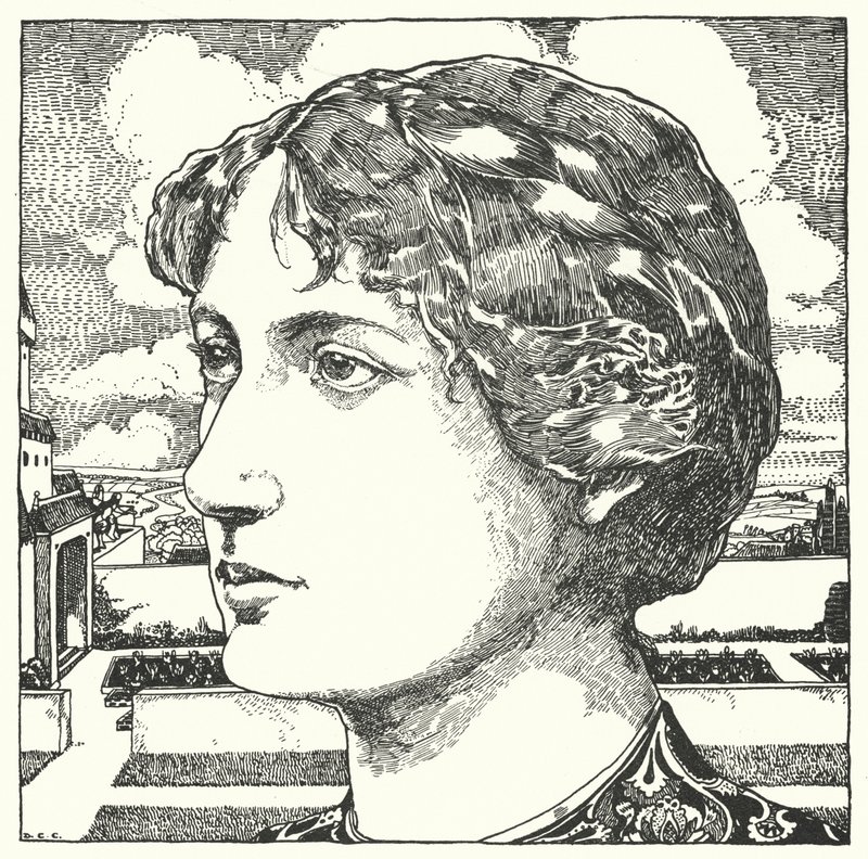 A Boa Tia (gravura) de Dion Clayton Calthrop