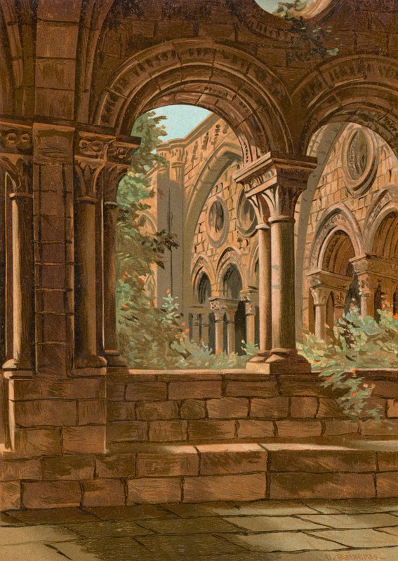 Claustro bizantino de Tarragona de Dionisio Baixeras Verdaguer