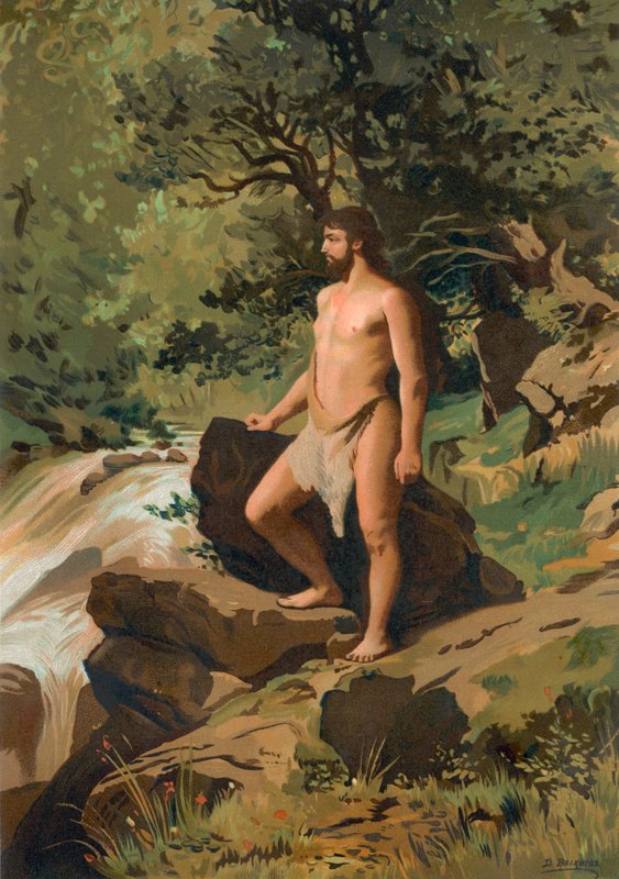 Homem primitivo de Dionisio Baixeras Verdaguer