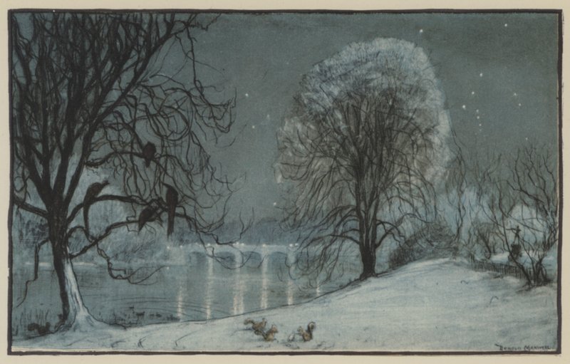 Um sonho de noites de inverno. Um idílio de Kensington Gardens de Donald Maxwell