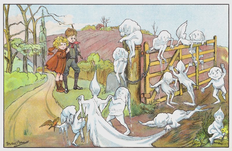 Uma multidão de flocos de neve de Dorothy Furniss