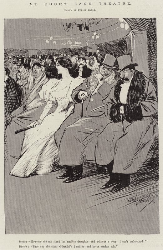 Anúncio, Pastilles de Geraudel de Dudley Hardy
