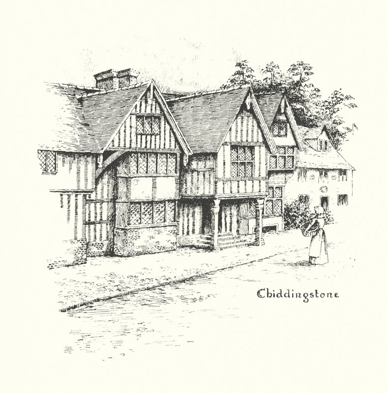 Chiddingstone (litografia) de Duncan Moul