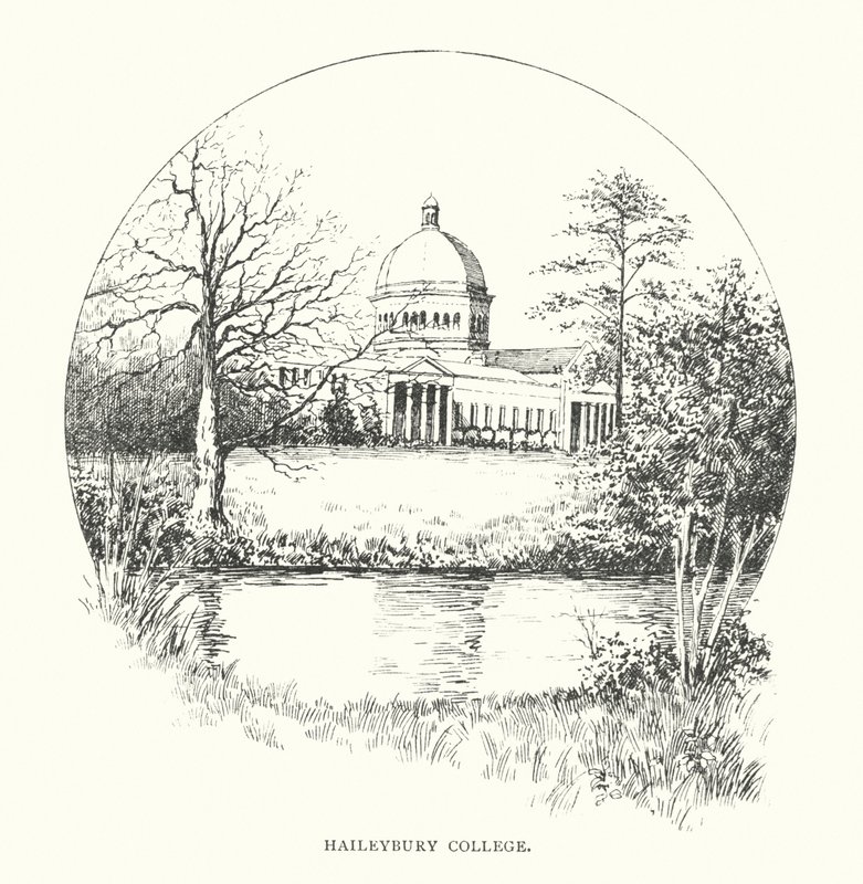 Haileybury College (litografia) de Duncan Moul
