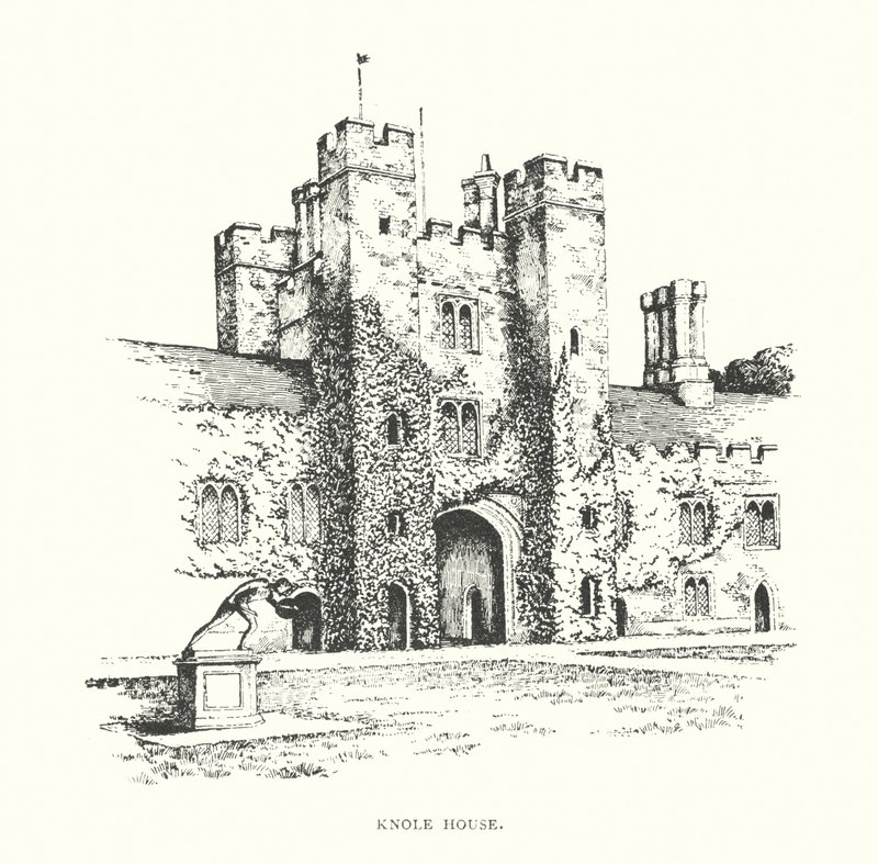Knole House (litografia) de Duncan Moul