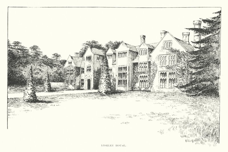 Loseley House (litografia) de Duncan Moul