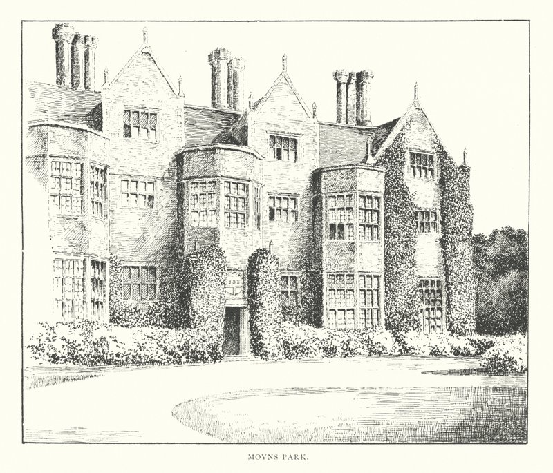 Moyns Park (litografia) de Duncan Moul