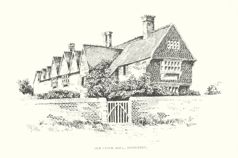 Old Cloth Hall, Biddenden (litografia) de Duncan Moul