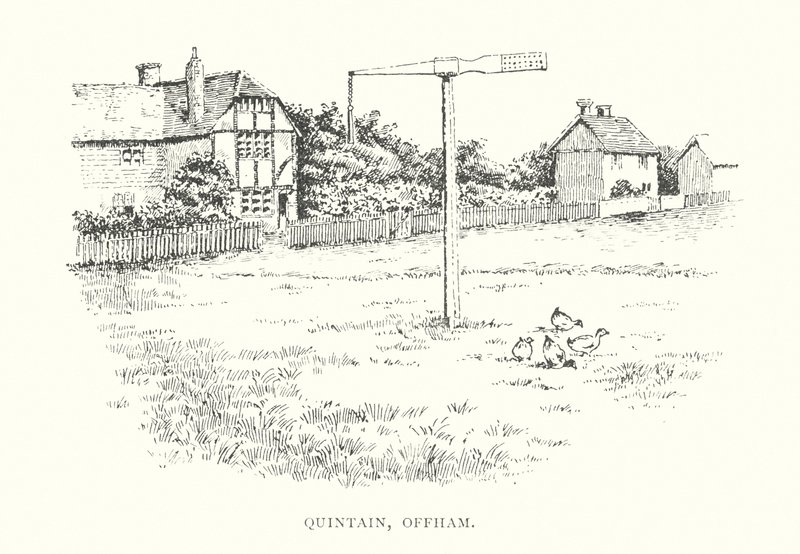 Quintain, Offham (litografia) de Duncan Moul