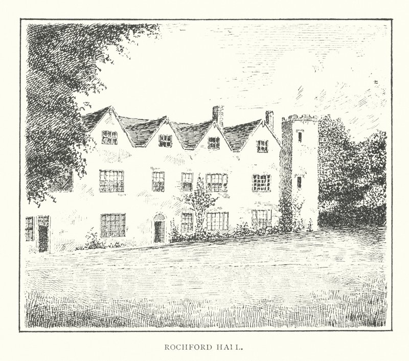 Rochford Hall (litografia) de Duncan Moul