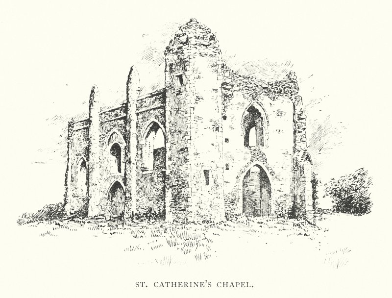 Capela de Santa Catarina (litografia) de Duncan Moul