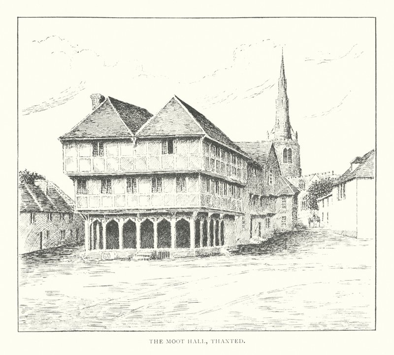 The Moot Hall, Thaxted (litografia) de Duncan Moul