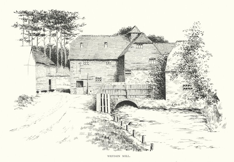 Weydon Mill (litografia) de Duncan Moul