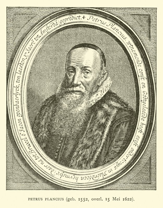 Petrus Plancius, astrônomo holandês, cartógrafo e clérigo de Dutch School