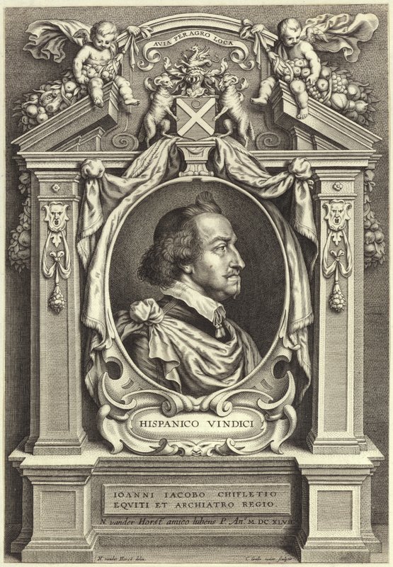 Retrato de Jean-Jacques Chifflet de Dutch School