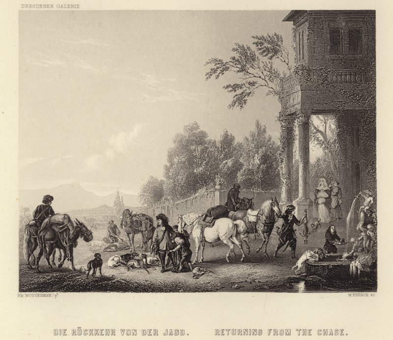Retornando da perseguição de Dutch School