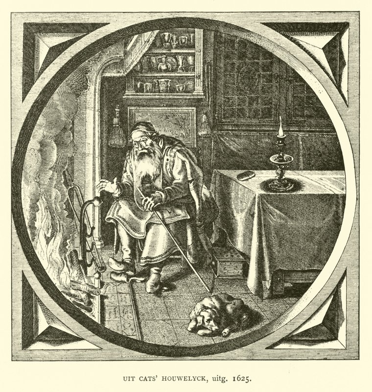 Cena de Houwelick, de Jacob Cats, 1625 de Dutch School