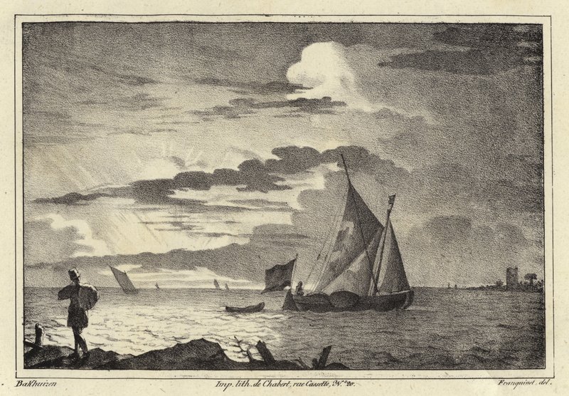 Seascape de Dutch School
