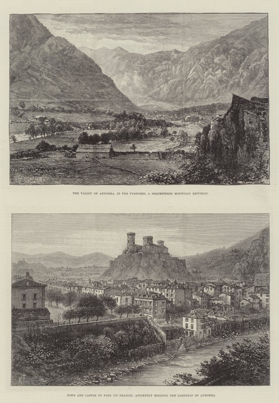Esboços de Andorra de E. Jennings