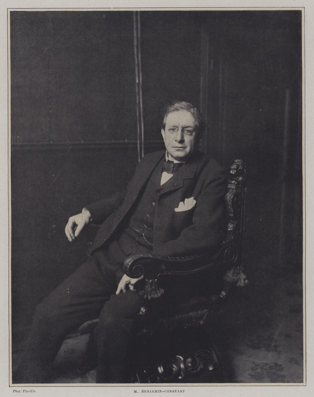 Jean-Joseph Benjamin-Constant, artista francês de E. Fiorillo