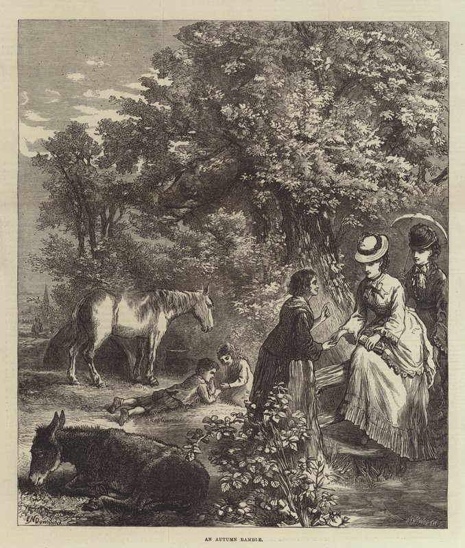 Um passeio de outono de Ebenezer Newman Downard