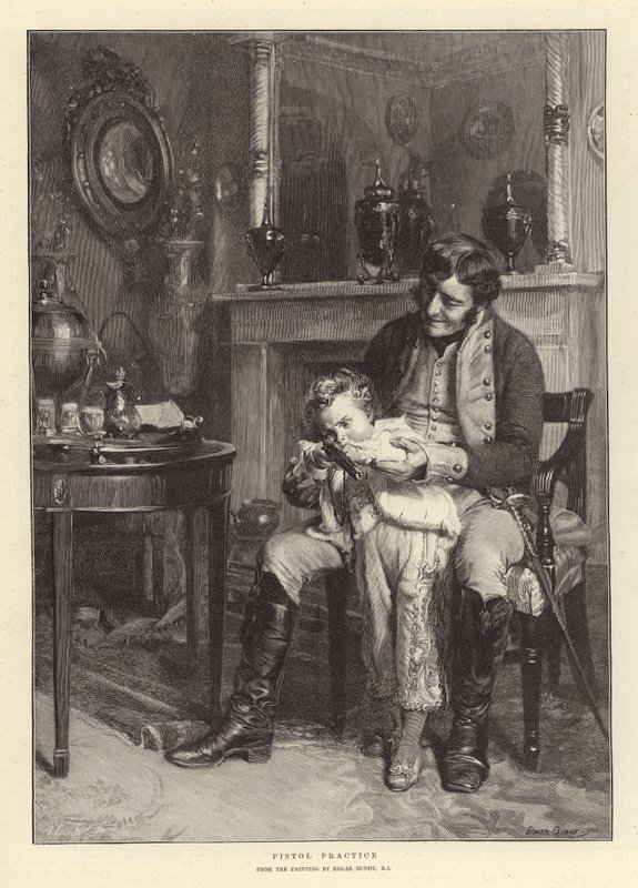 Prática de Pistola de Edgar Bundy