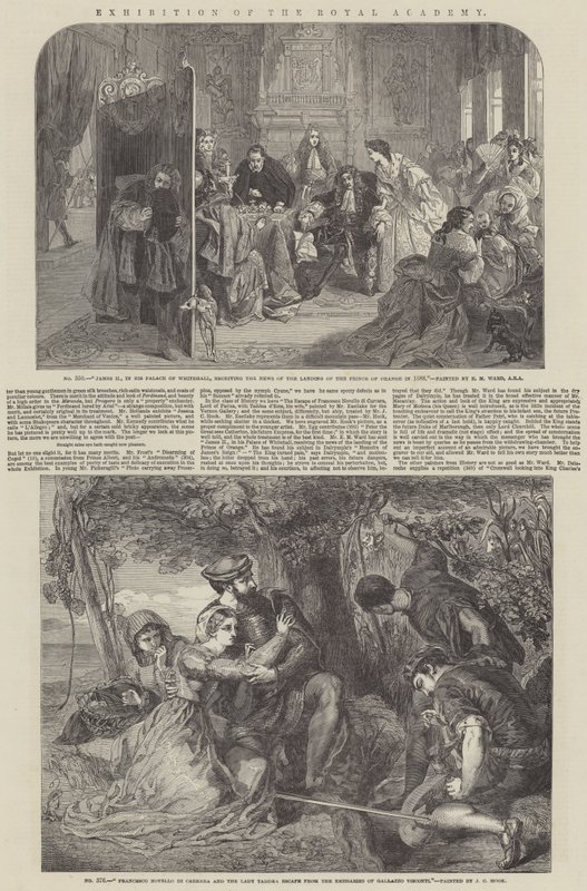 Exposição da Royal Academy de Edgar Melville Ward