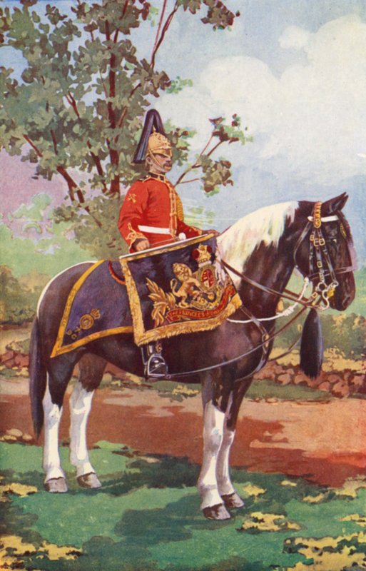 Tambor Cavalo do 7º Dragoon Guards de Edgar Alfred Holloway