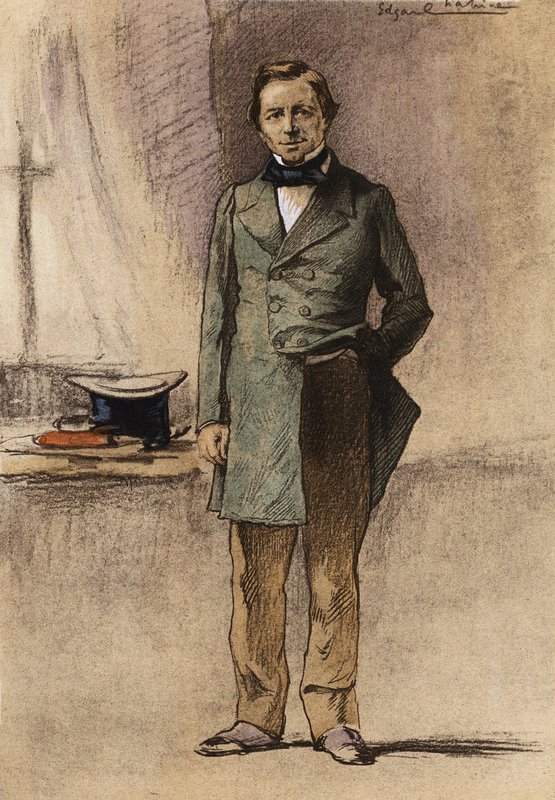 Ilustração para Madame Bovary de Gustave Flaubert (litografia a cores) de Edgar Chahine