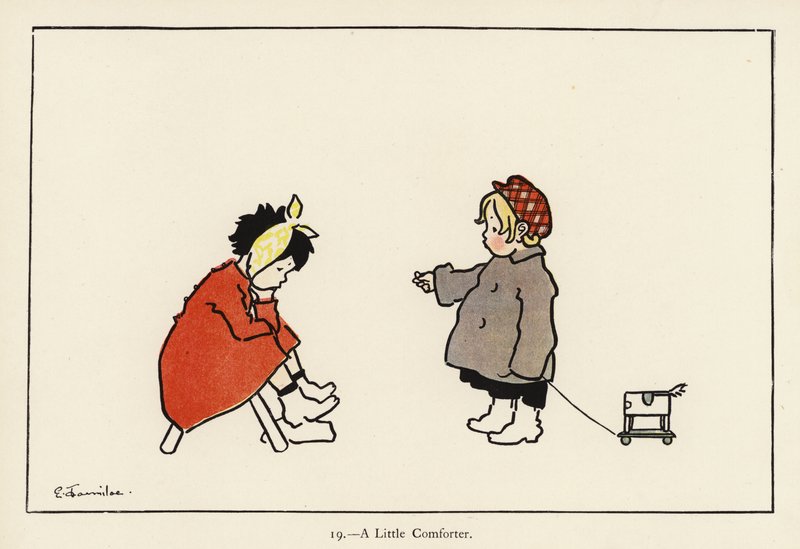 A Little Comforter (cor litho) de Edith Farmiloe