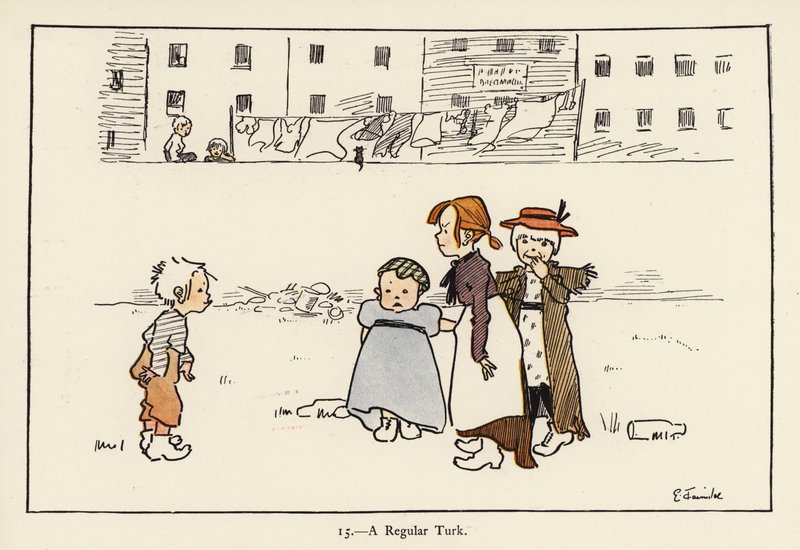 Um turco normal (cor litho) de Edith Farmiloe