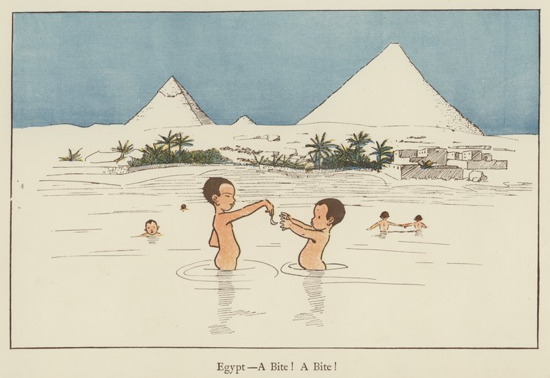 Egito, uma mordida! uma mordida! de Edith Farmiloe