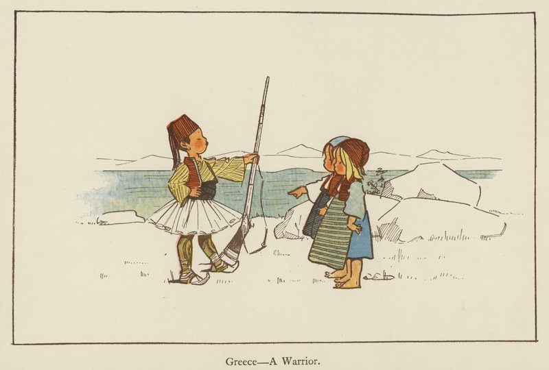 Grécia, um guerreiro de Edith Farmiloe