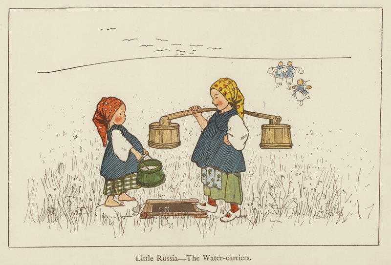 Pequena Rússia, os transportadores de água de Edith Farmiloe