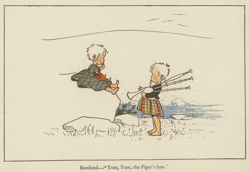 Escócia, Tom, Tom, o filho de pipers de Edith Farmiloe