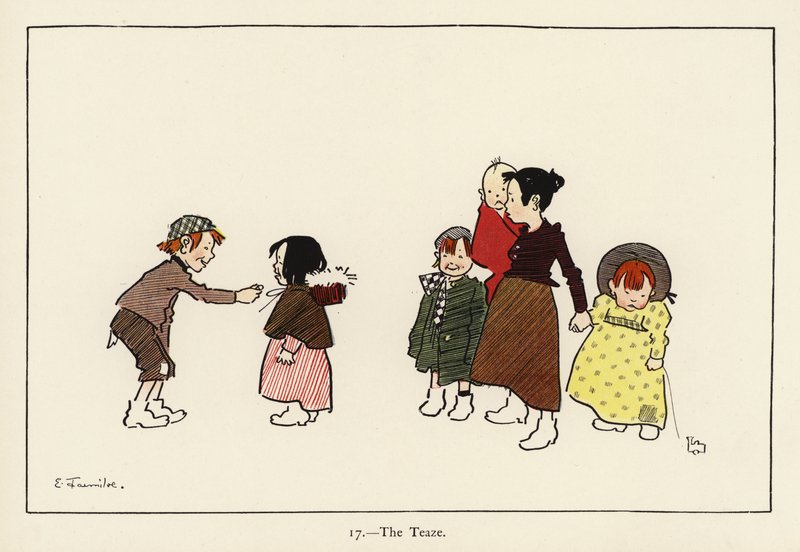 O Teaze (cor litho) de Edith Farmiloe