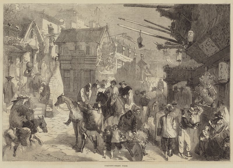 Rua da curiosidade, Pekin de Edmond Morin
