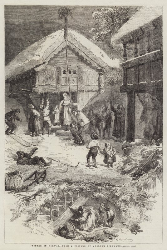 Inverno na Noruega de Edmond Morin