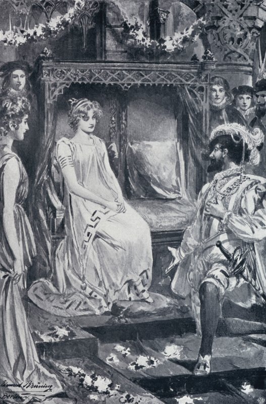 Ilustração para o Fausto de Goethe de Edmund Bruning