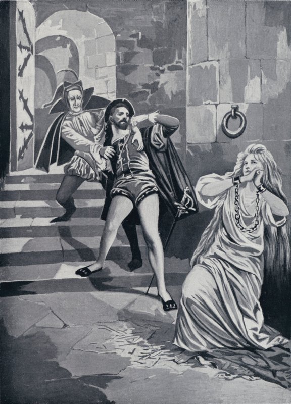 Ilustração para o Fausto de Goethe de Edmund Bruning