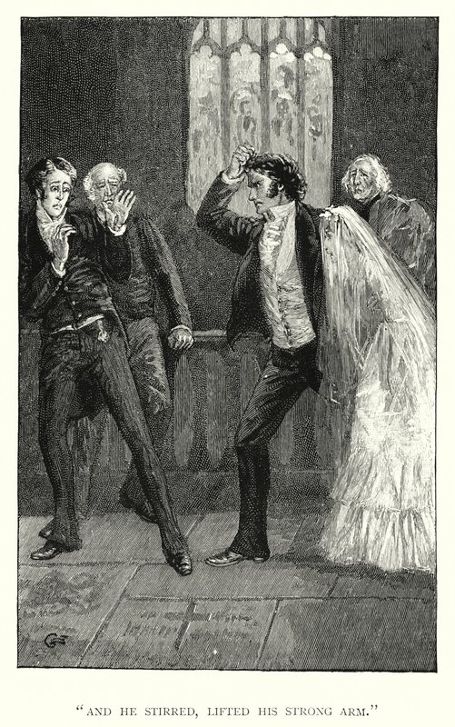 Ilustração para Jane Eyre de Charlotte Bronte (gravura) de Edmund Henry Garrett