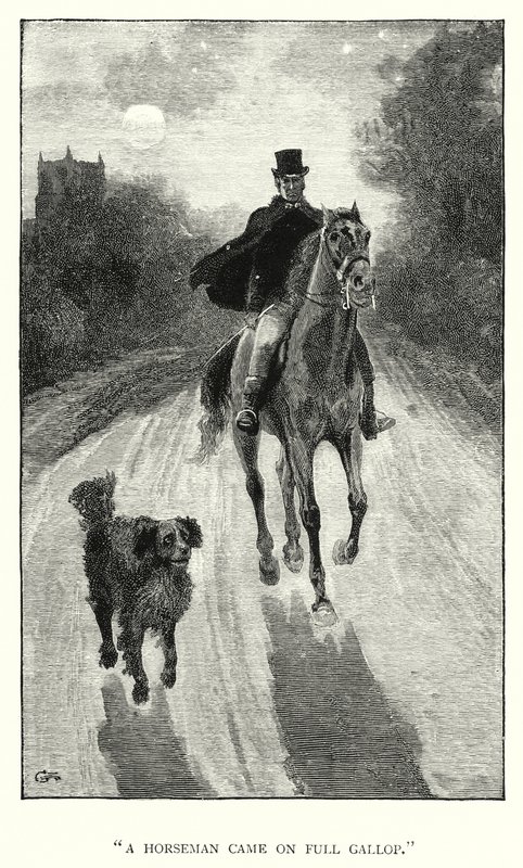 Ilustração para Jane Eyre de Charlotte Bronte (gravura) de Edmund Henry Garrett