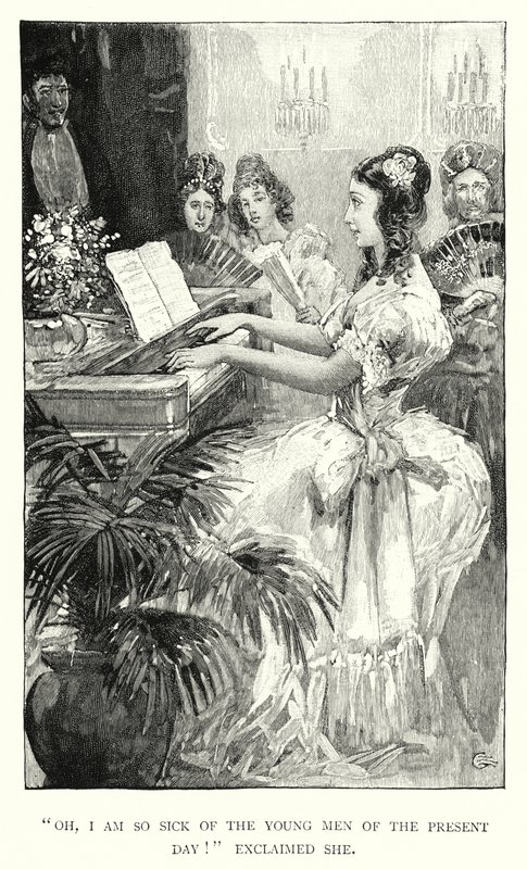 Ilustração para Jane Eyre de Charlotte Bronte (gravura) de Edmund Henry Garrett