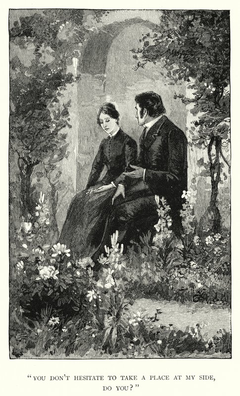 Ilustração para Jane Eyre de Charlotte Bronte (gravura) de Edmund Henry Garrett